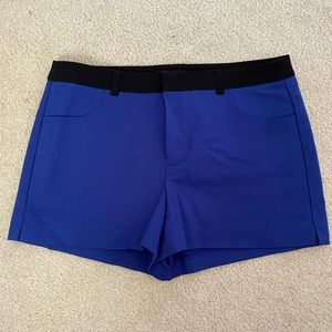 Navy blue dress shorts